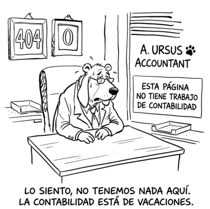Esta página no tiene trabajo de contabilidad — lo siento, no tenemos nada aquí
